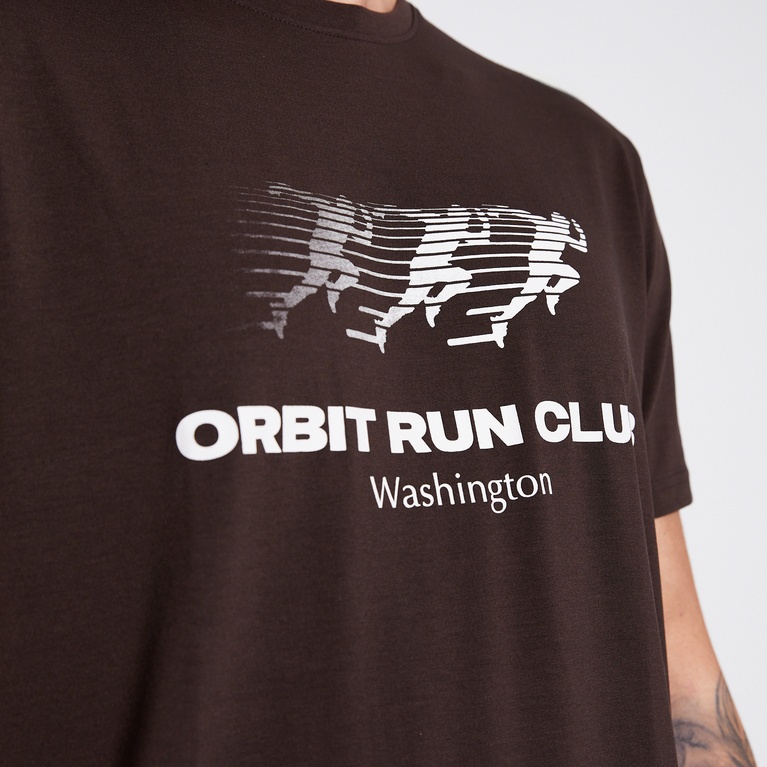 Training tee "Goal Tee" Dark Brown